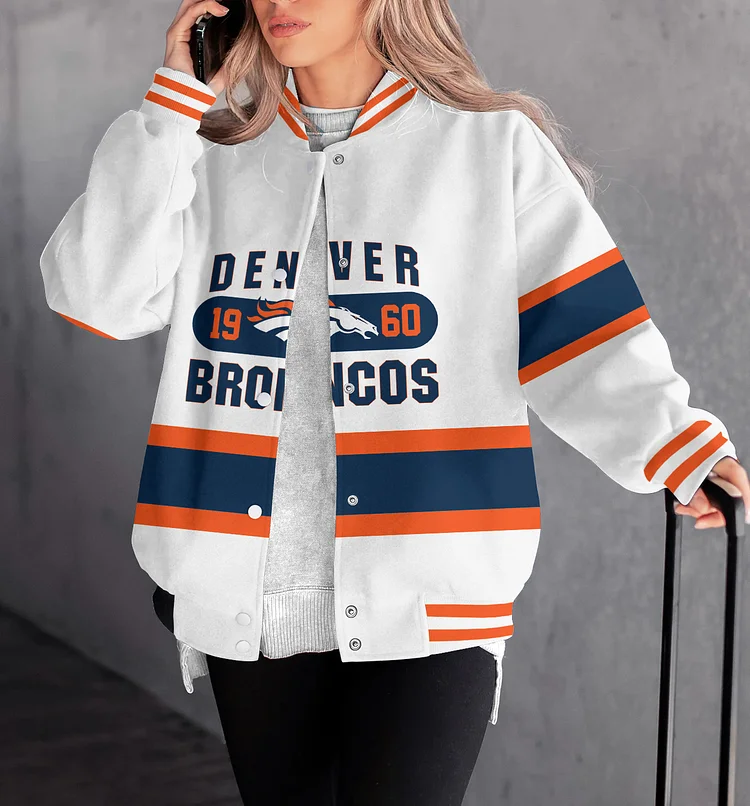 Denver Broncos Women Limited Edition   Full-Snap  Casual Jacket