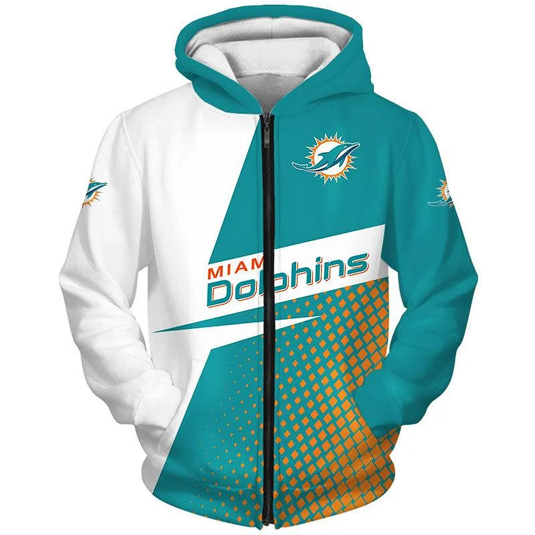 Miami Dolphins Limited Edition Zip-Up Hoodie