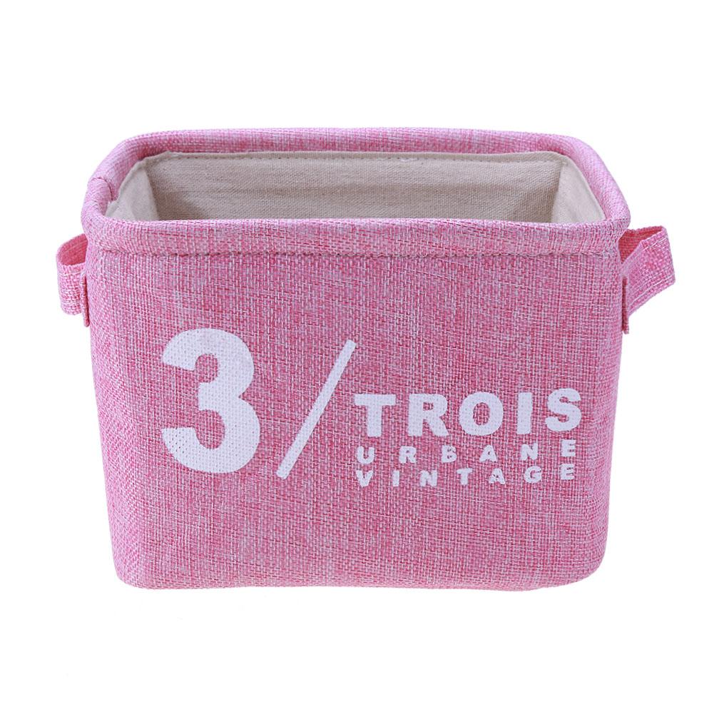 Portable Desktop Makeup Storage Bag Foldable Clothing Toy Organizer Basket, Pink, 501 Original
Portable Desktop Makeup Storage Bag Foldable Clothing Toy Organizer Basket, Pink, 501 Original