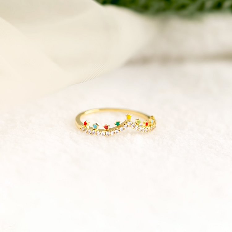 MISSING YOU AT CHRISTMAS HOLIDAY ECLAT RING