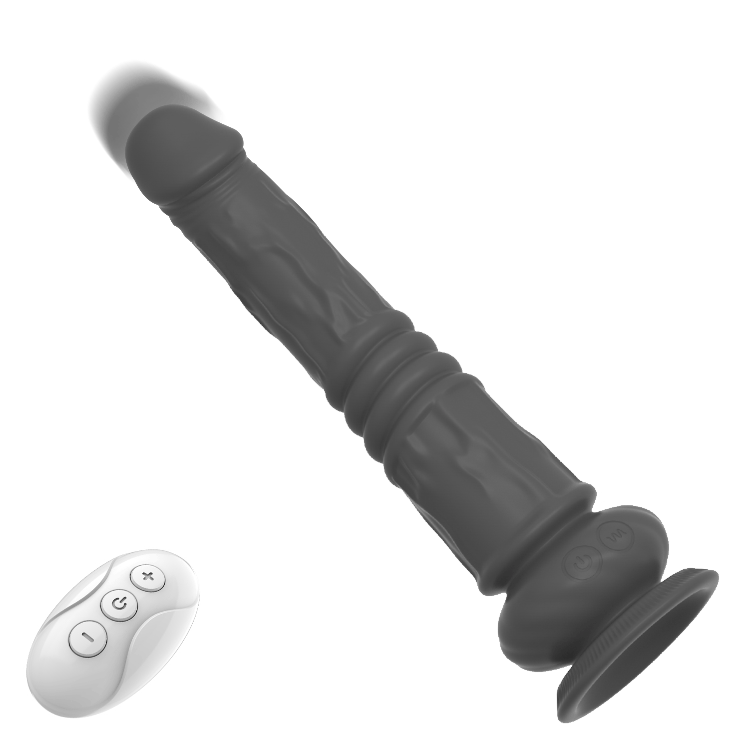 Subscriber Exclusive — 3-in-1 Heating Thrusting Vibrating Dildo By Rose Toy