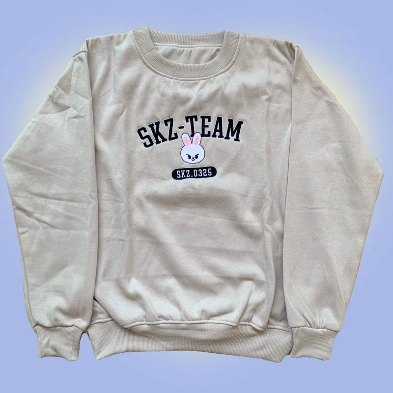 SKZ Team Sweatshirt Stray Kids Skzoo Embroidery Craft
