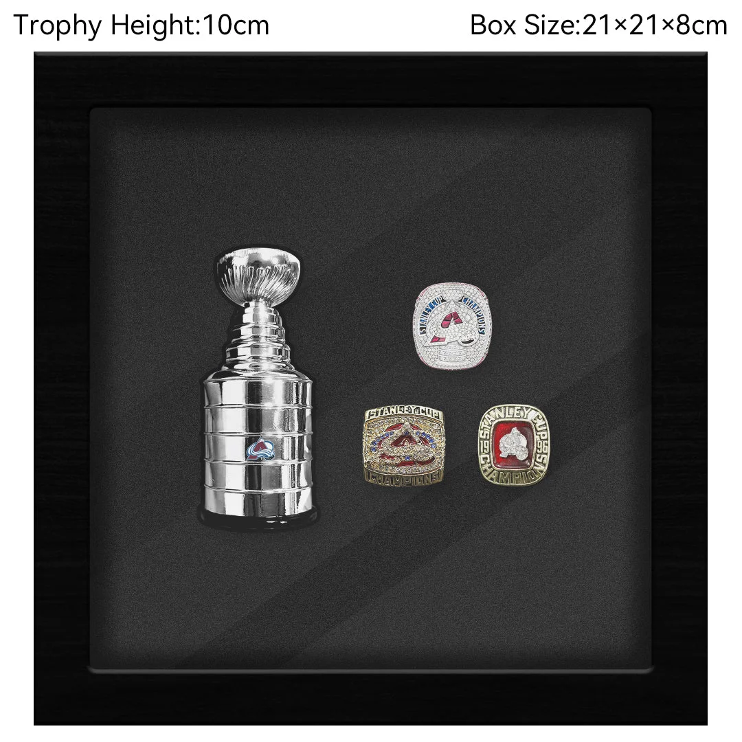 Colorado Avalanche  NHL Trophy And Ring Box
