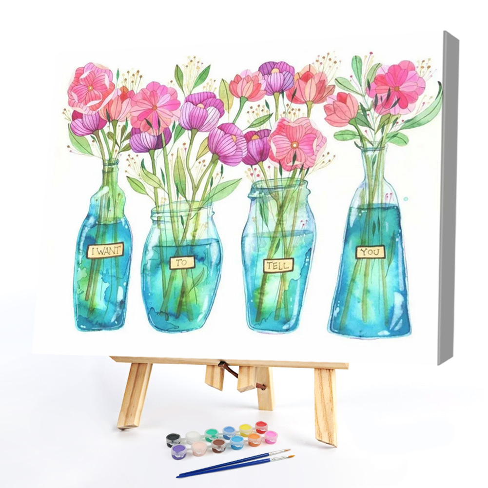 40*50CM - Paint By Numbers - Flower in Vase, 501 Original
40*50CM - Paint By Numbers - Flower in Vase, 501 Original