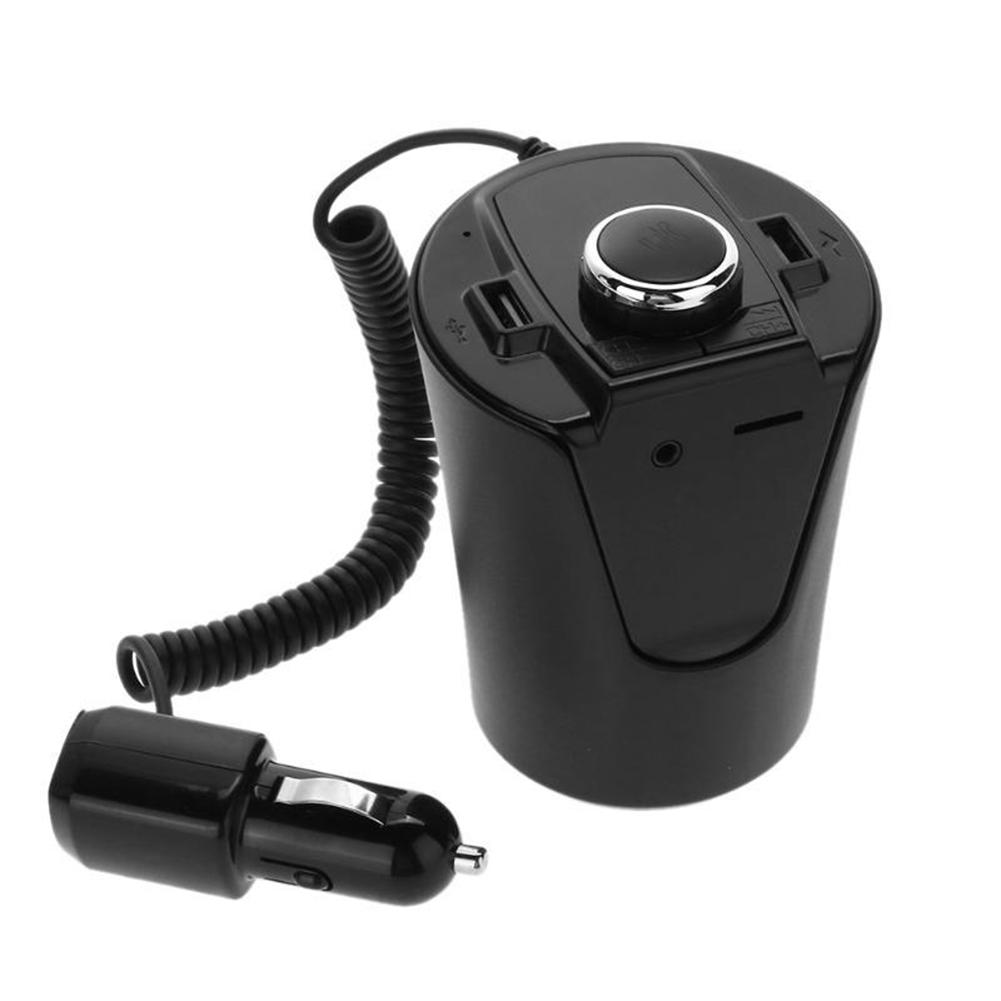 Cup Car Phone Charger 2 USB Bluetooth Handsfree MP3 FM Transmitter Receiver, 501 Original
Cup Car Phone Charger 2 USB Bluetooth Handsfree MP3 FM Transmitter Receiver, 501 Original