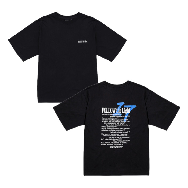最新のデザイン SEVENTEEN Tシャツ ホワイト 【FOLLOW】ソウル TOUR K ...