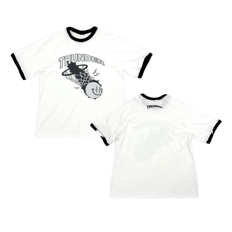 ATEEZ thunder サンダー　Tシャツ　バスケットボール　新品未開封 officialateezshop ATEEZ THE FELLOWSHIP : BREAK THE WALL ASIA