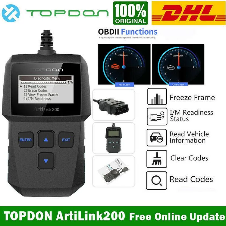 Topdon ArtiLink200 AL200 Car Code Reader