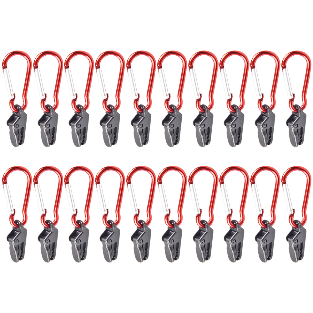 Outdoor Hiking Camping Tent Awning Fixing Clamp Grip with Carabiner Hook, 5 pcs, 501 Original
Outdoor Hiking Camping Tent Awning Fixing Clamp Grip with Carabiner Hook, 5 pcs, 501 Original