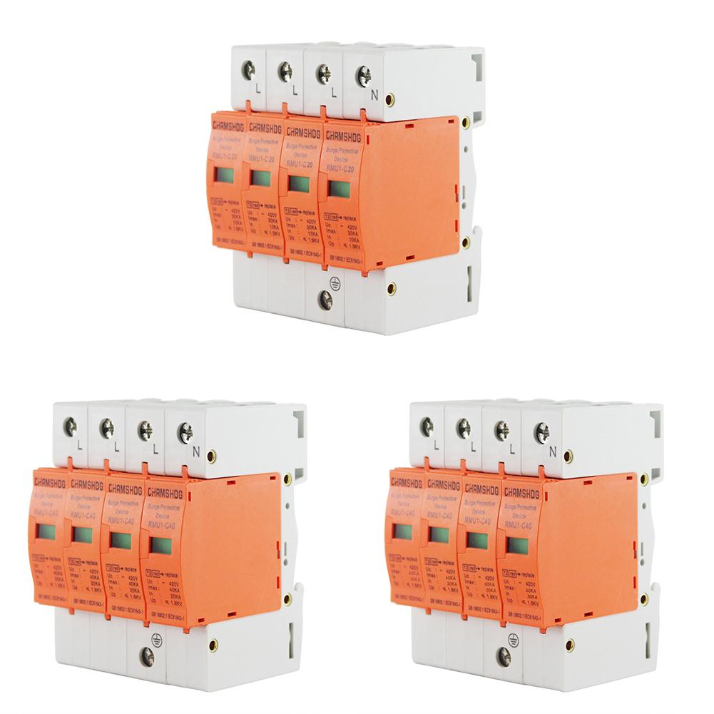 4P Surge Protector Low-voltage Protective Arrester Device Circuit Breaker, 40ka, 501 Original
4P Surge Protector Low-voltage Protective Arrester Device Circuit Breaker, 40ka, 501 Original