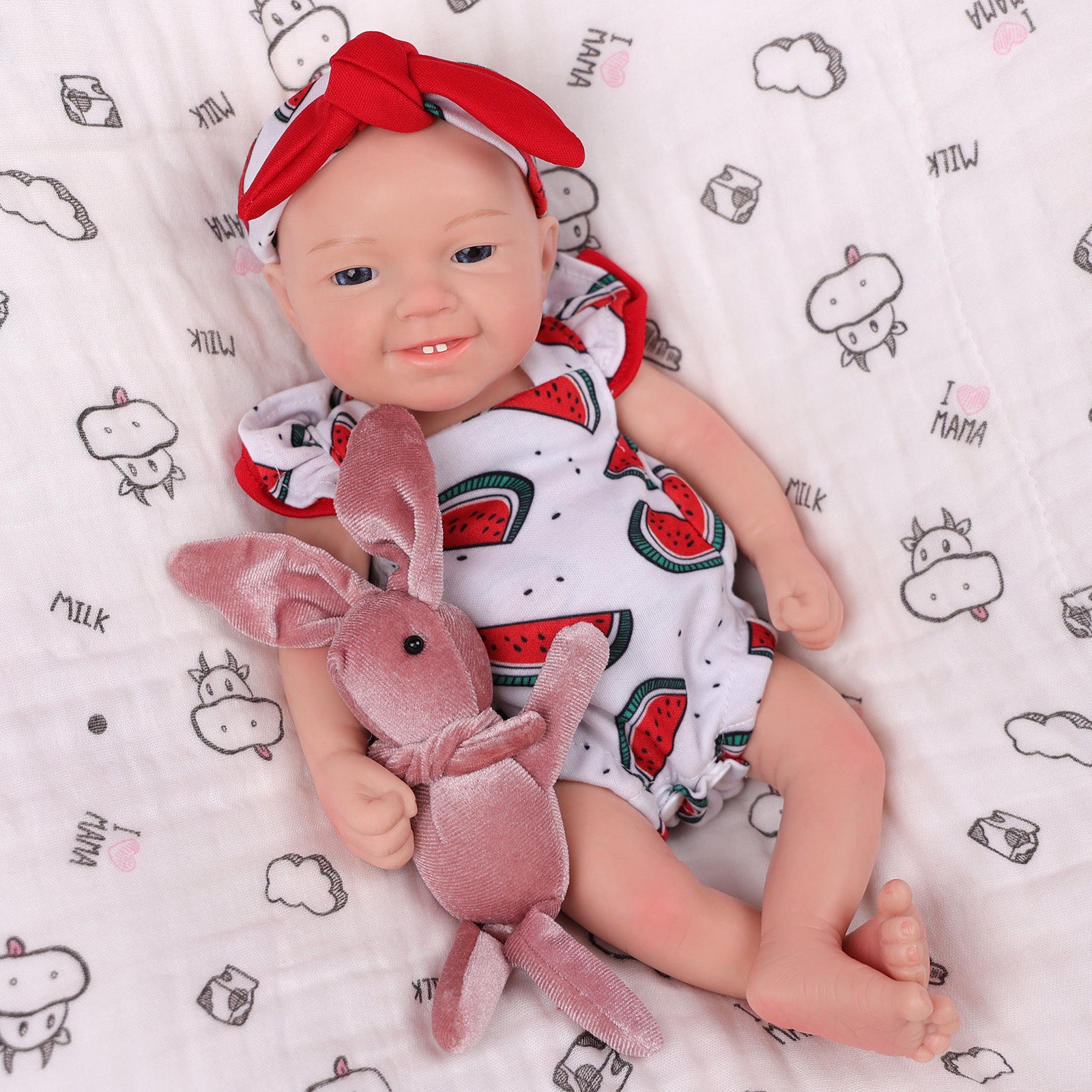 Newborn Baby Dolls - Babeside Leen 20'' Lifelike Reborn Baby Girl With ...