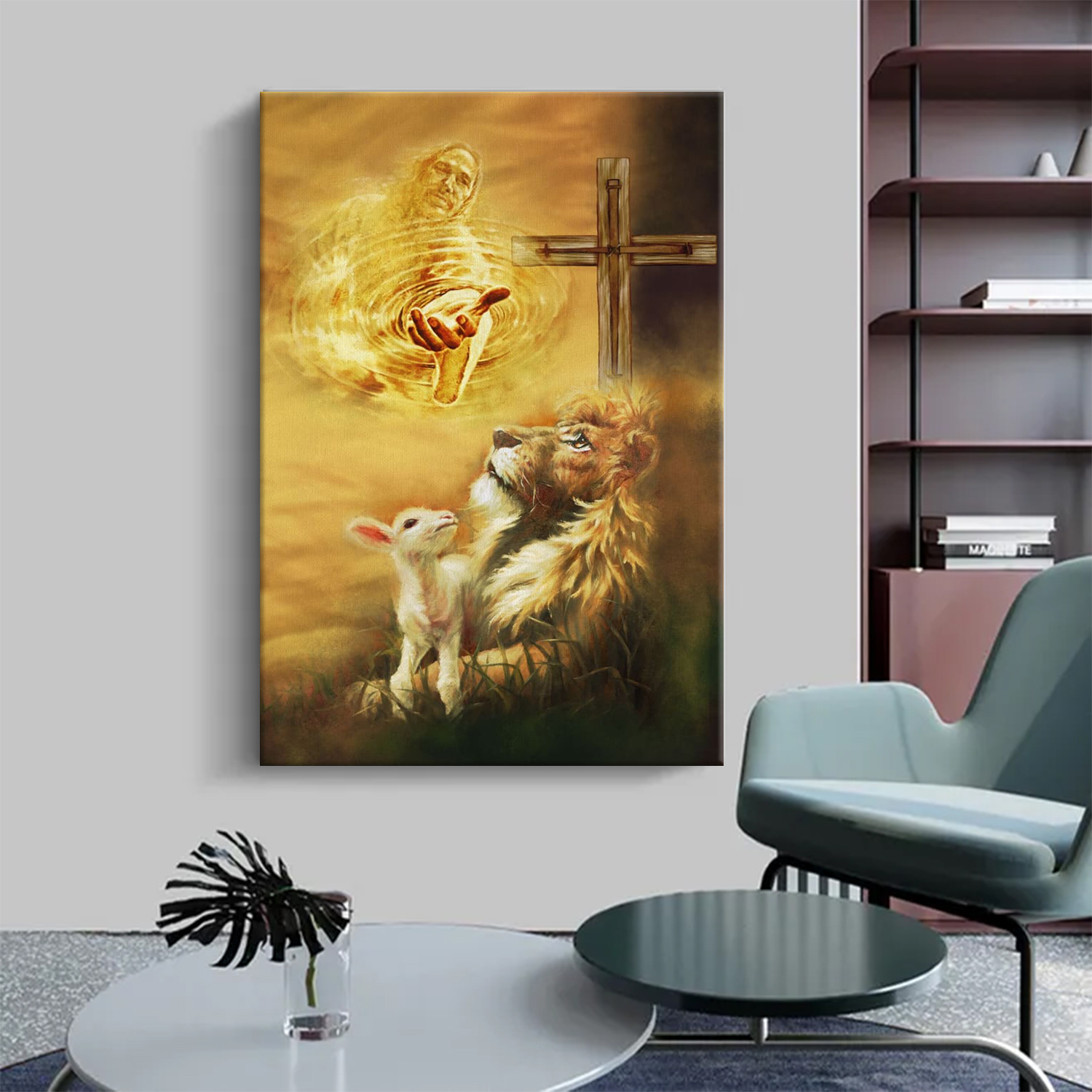 Lion Canvas Wall Art