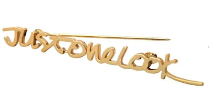 Custom Name Brooch Pin