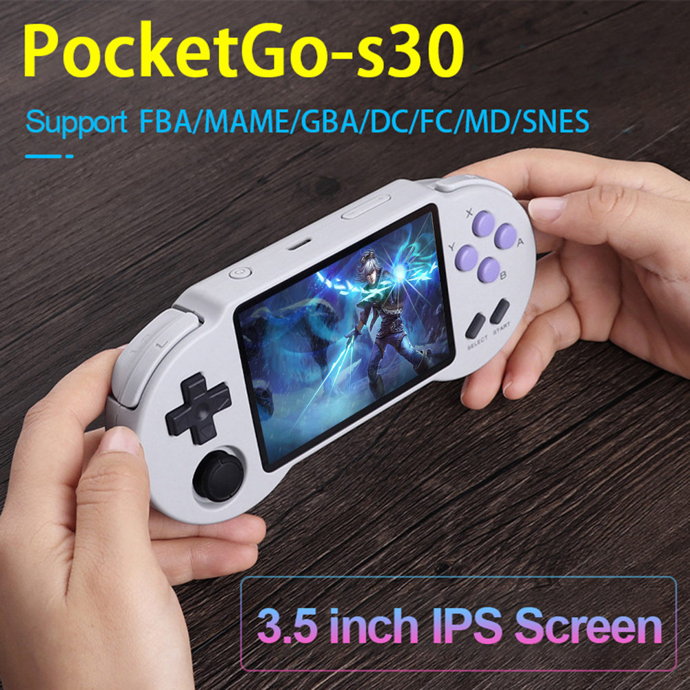 PocketGo S30 32GB Retro Game Console 3000 Games Pocket Handheld Player, 128gb, 501 Original
PocketGo S30 32GB Retro Game Console 3000 Games Pocket Handheld Player, 128gb, 501 Original