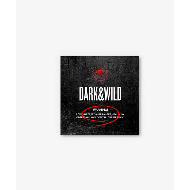 BTS 1st Album Dark & Wild