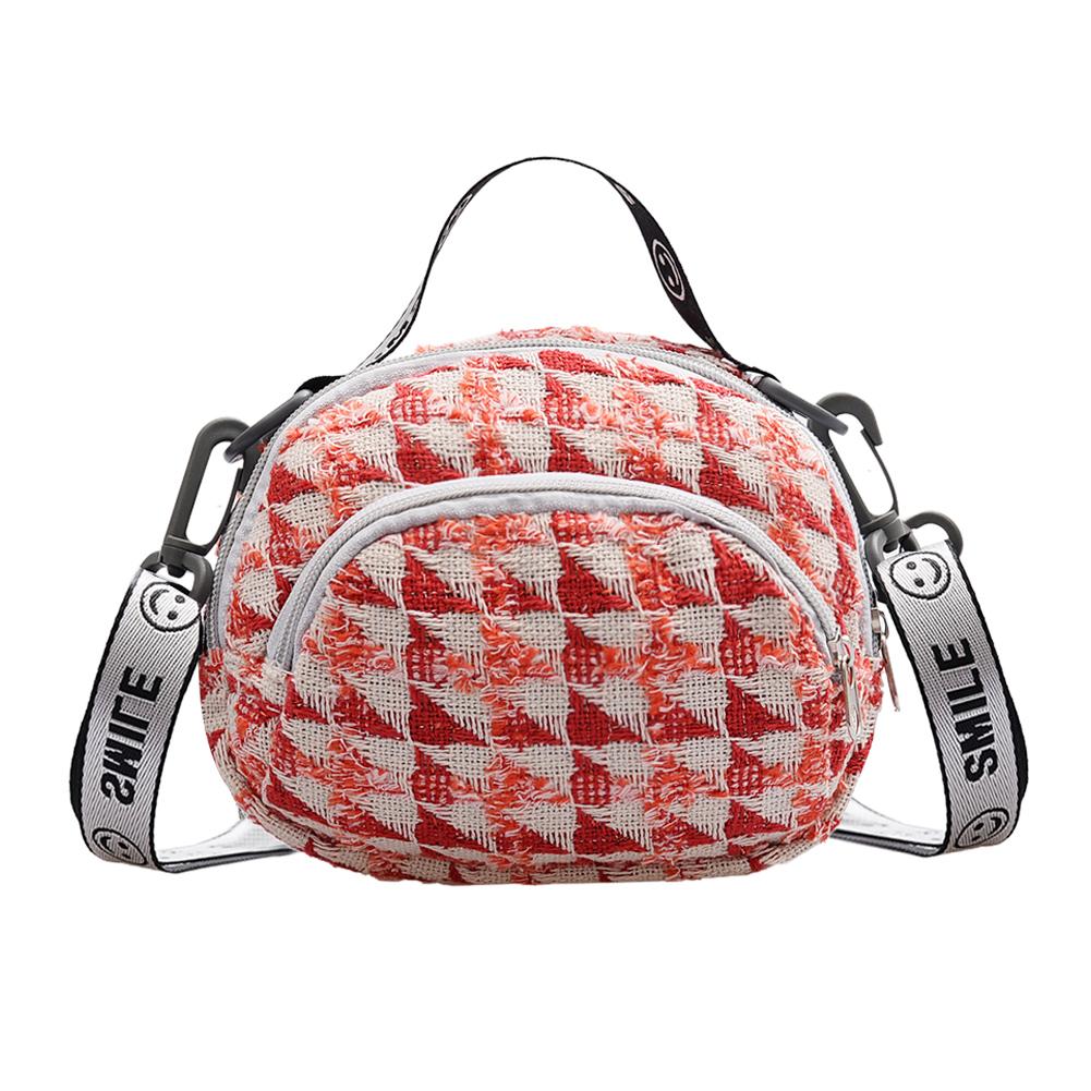 Fashion Woolen Women Shoulder Bag Zipper Crossbody Messenger Handbag -Red, 501 Original 
Fashion Woolen Women Shoulder Bag Zipper Crossbody Messenger Handbag -Red, 501 Original