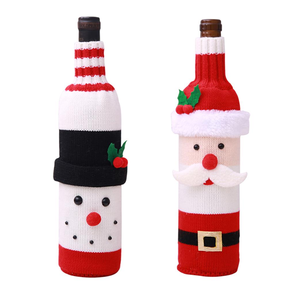 Santa Claus Snowman Wine Bottle Cover Wrapper Christmas Dinner Home Decor, 501 Original
Santa Claus Snowman Wine Bottle Cover Wrapper Christmas Dinner Home Decor, 501 Original