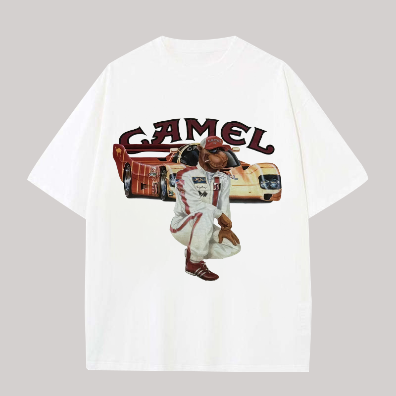 Vintage Camel Printed Unisex T-shirt - Devcarry
