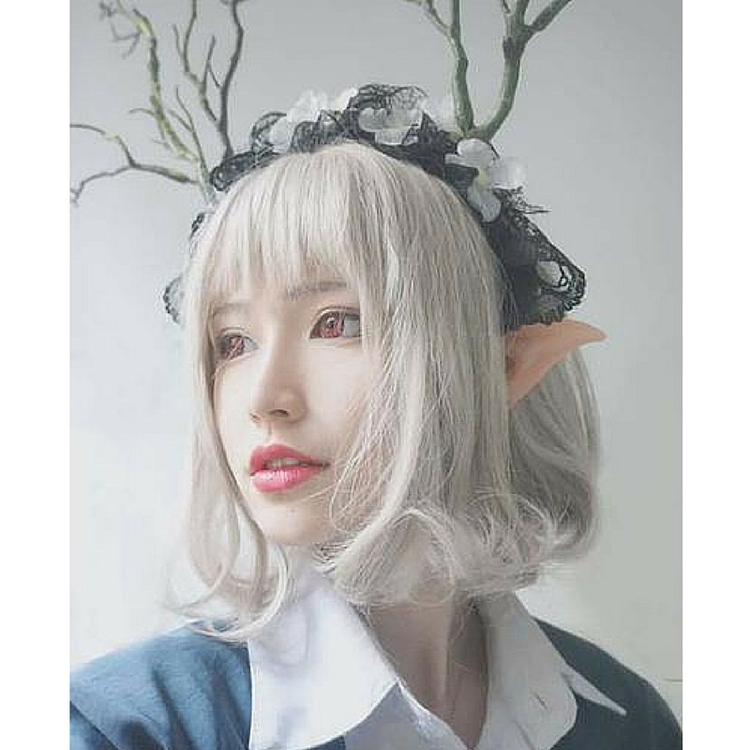 Light Khaki Lolita BOBO Short Hair Wig SP166830