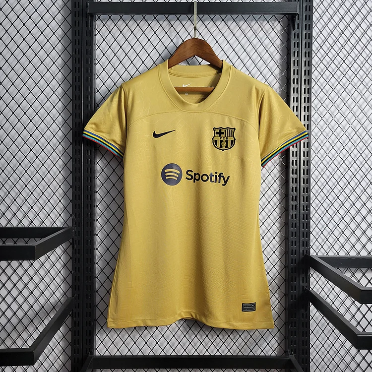 2022-23 Women's Barcelona Away Football jersey 