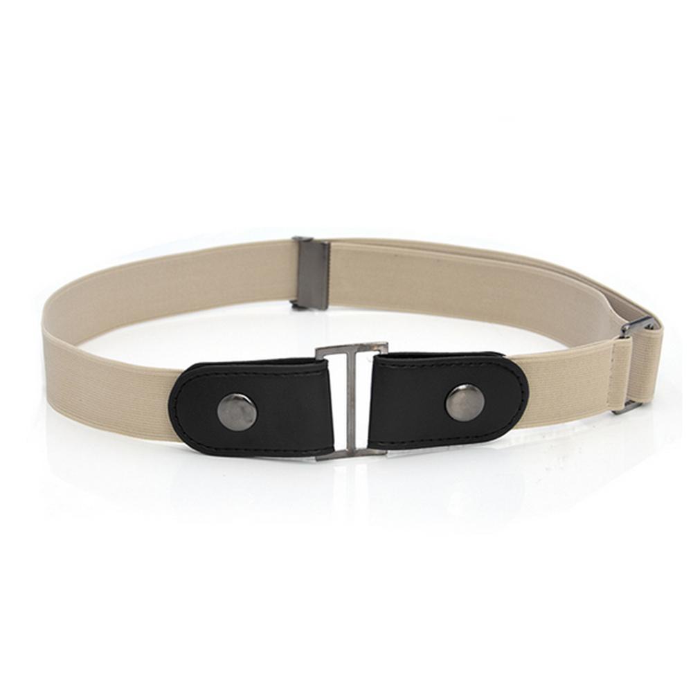 Genuine Leather Slim Elastic Belt Invisible Buckle-Free Band Unisex (Khaki), Light brown, 501 Original
Genuine Leather Slim Elastic Belt Invisible Buckle-Free Band Unisex (Khaki), Light brown, 501 Original