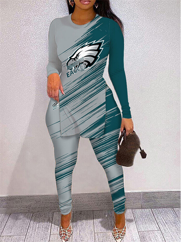 Philadelphia Eagles Women's Slit Bodycon Dress