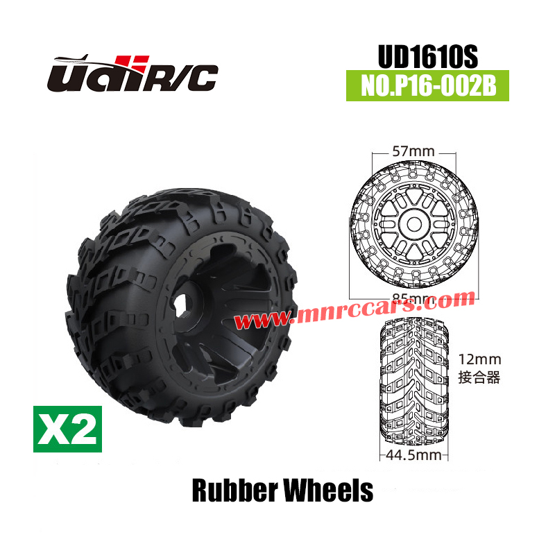 UDIRC UD1610S Parts Wheel P16-002A/B