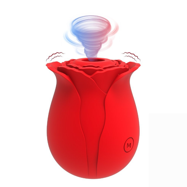 Subscriber Exclusive — Rose Flower Vibrator with 10 Frequencies By Rose Toy