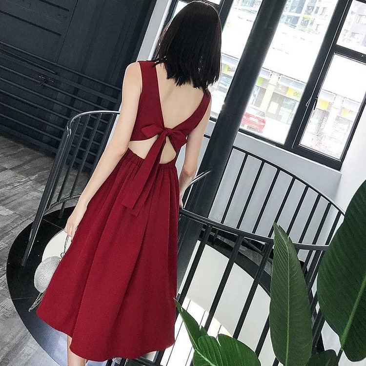 Cute V Neck Short Dress, Summer Dress, Party Dress