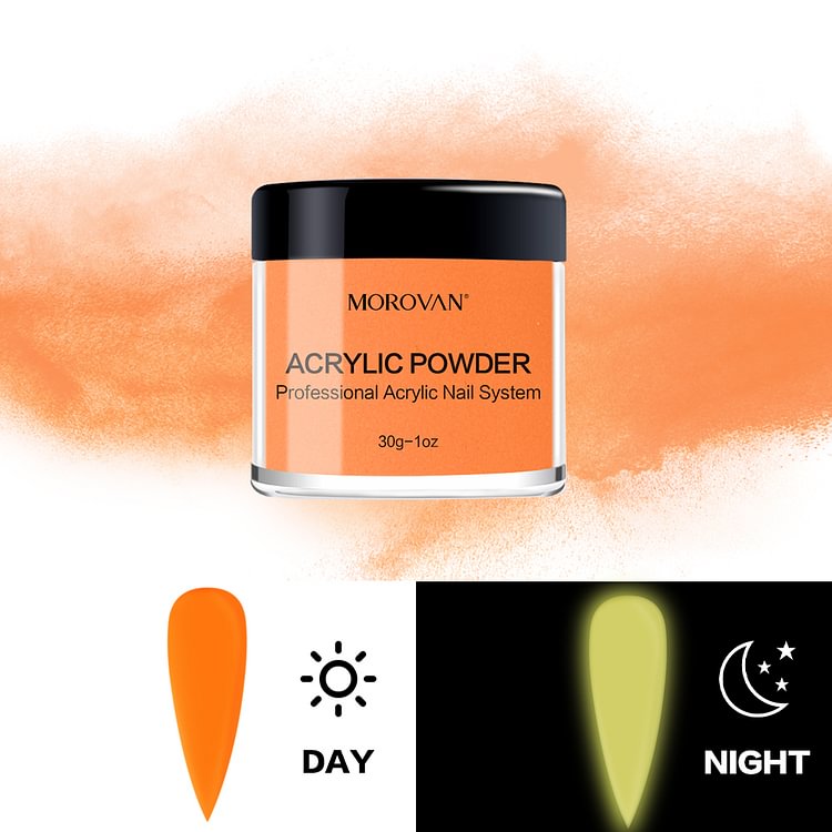 Morovan Dark Orange Acrylic Powder A266