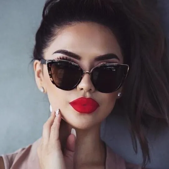 Personalized Cat Eye Sunglasses Anti-uv Men's and Women's Sunglasses