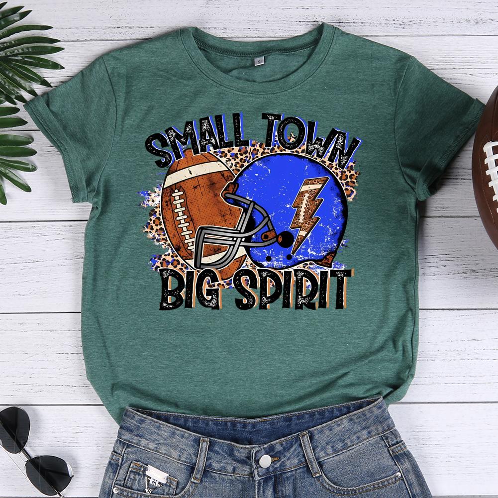small town big spirit Round Neck T-shirt-0023031-Guru-buzz