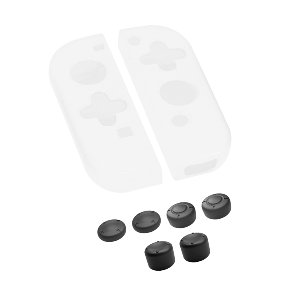 Clear Soft Protective Case + Thumb Grips Kit for Nintendo Switch Controller, 501 Original
Clear Soft Protective Case + Thumb Grips Kit for Nintendo Switch Controller, 501 Original