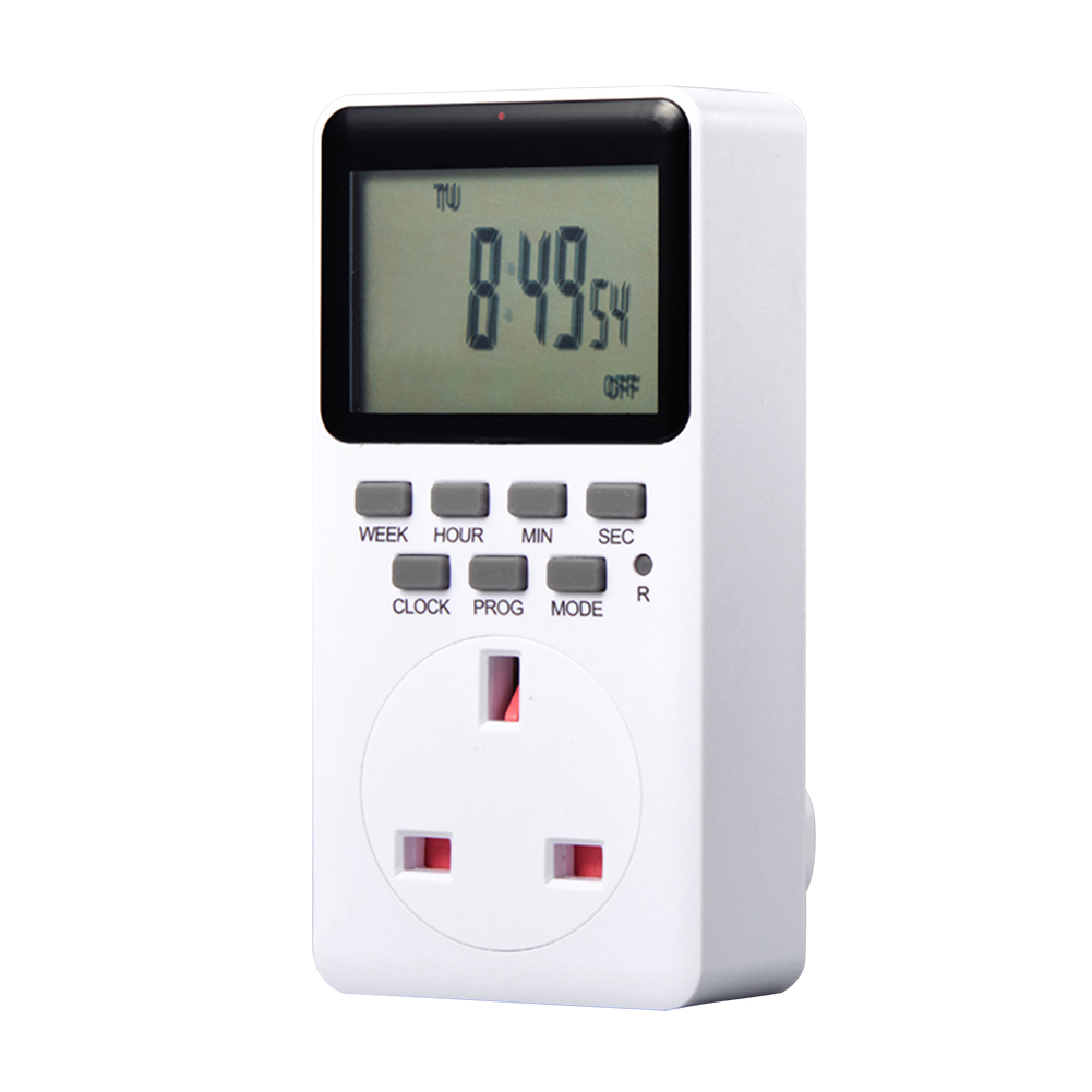 Electronic Digital Timer Switch Outlet Weekly Programmable Timing Socket, Eu plug, 501 Original
Electronic Digital Timer Switch Outlet Weekly Programmable Timing Socket, Eu plug, 501 Original