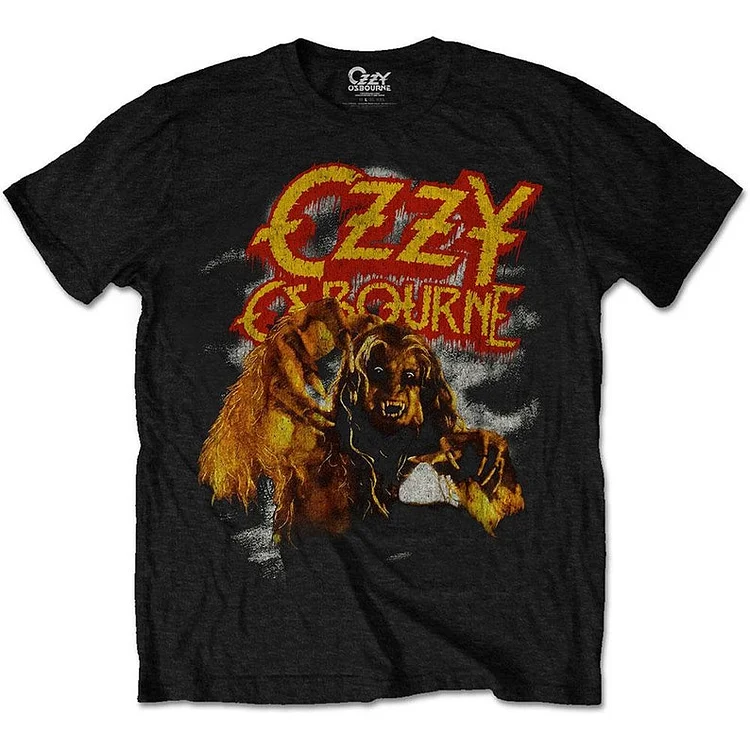 Ozzy Osbourne Unisex T-ShirtOzzy Osbourne Unisex T-Shirt: Vintage Werewolf