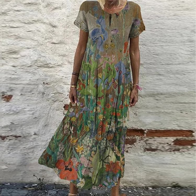 Women's A Line Dress Maxi long Dress