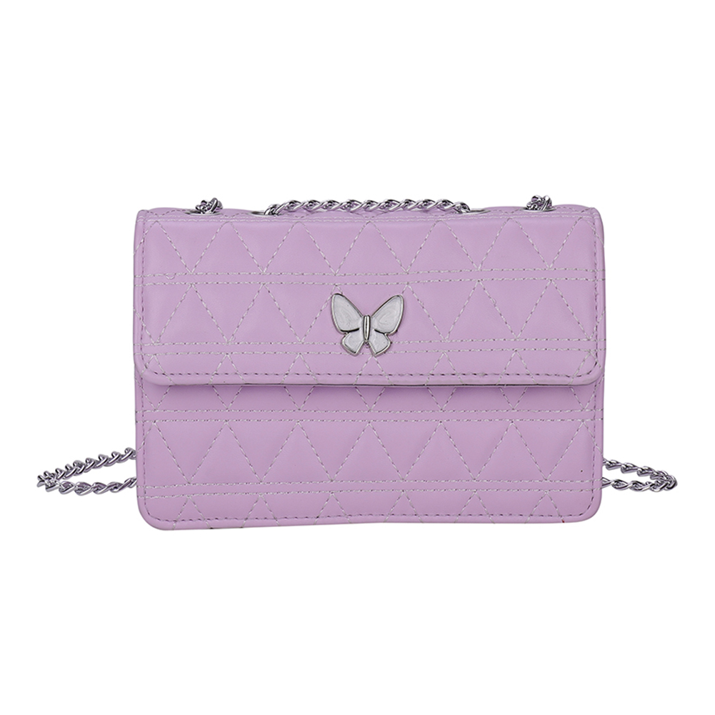 Fashion Lattice Pattern Chain Women Butterfly PU Shoulder Crossbody Bags, Purple, 501 Original
Fashion Lattice Pattern Chain Women Butterfly PU Shoulder Crossbody Bags, Purple, 501 Original