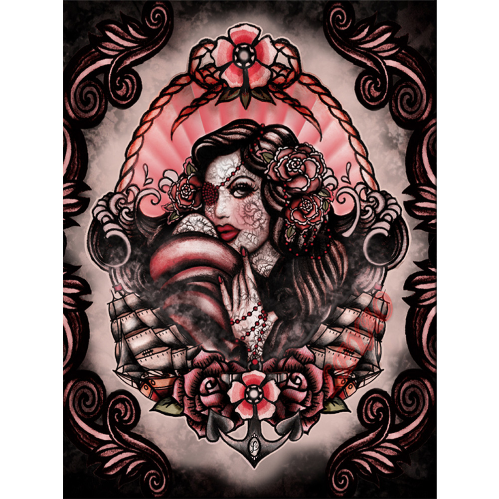 (Multi-Size) Skull Girl - Round/Square Drill Diamond Painting - 30*40CM, Square diamond 30*40cm, 501 Original
(Multi-Size) Skull Girl - Round/Square Drill Diamond Painting - 30*40CM, Square diamond 30*40cm, 501 Original