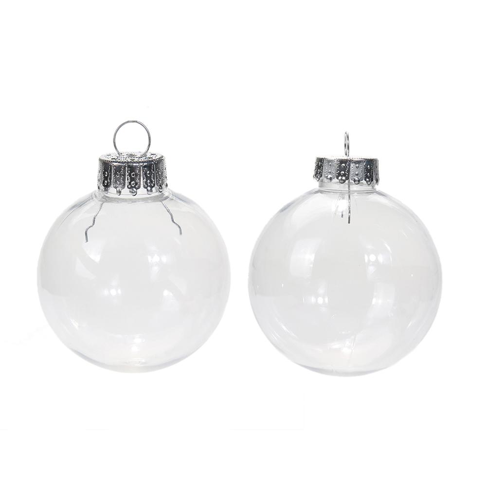 Clear Plastic Ball Pendant Ornaments DIY Christmas Tree Party Decoration, Ball 8cm., 501 Original
Clear Plastic Ball Pendant Ornaments DIY Christmas Tree Party Decoration, Ball 8cm., 501 Original