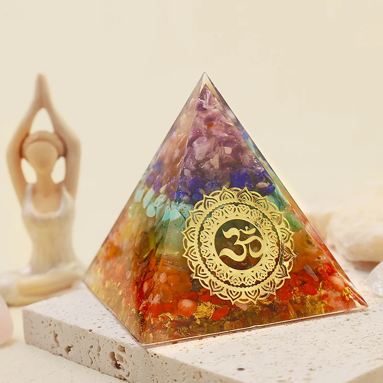 Pure Chakra Protection Orgone Pyramid