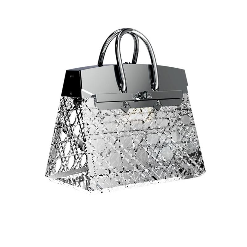 Crystal best sale birkin bag