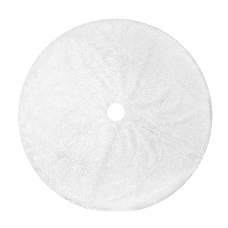 Christmas plush tree skirt pure white furry Christmas tree skirt, 501 Original
Christmas plush tree skirt pure white furry Christmas tree skirt, 501 Original