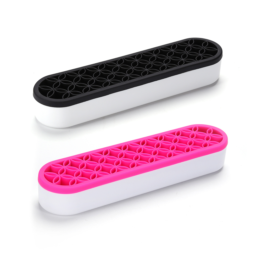 Silicone Makeup Tools Drying Storage Rack Multi-grids Lipstick Organizer, Pink, 501 Original
Silicone Makeup Tools Drying Storage Rack Multi-grids Lipstick Organizer, Pink, 501 Original