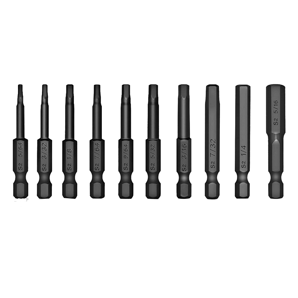 10pcs 50mm Hexagonal Drill Bits S2 Steel Magnetic Electric Screwdriver Bit, 501 Original
10pcs 50mm Hexagonal Drill Bits S2 Steel Magnetic Electric Screwdriver Bit, 501 Original