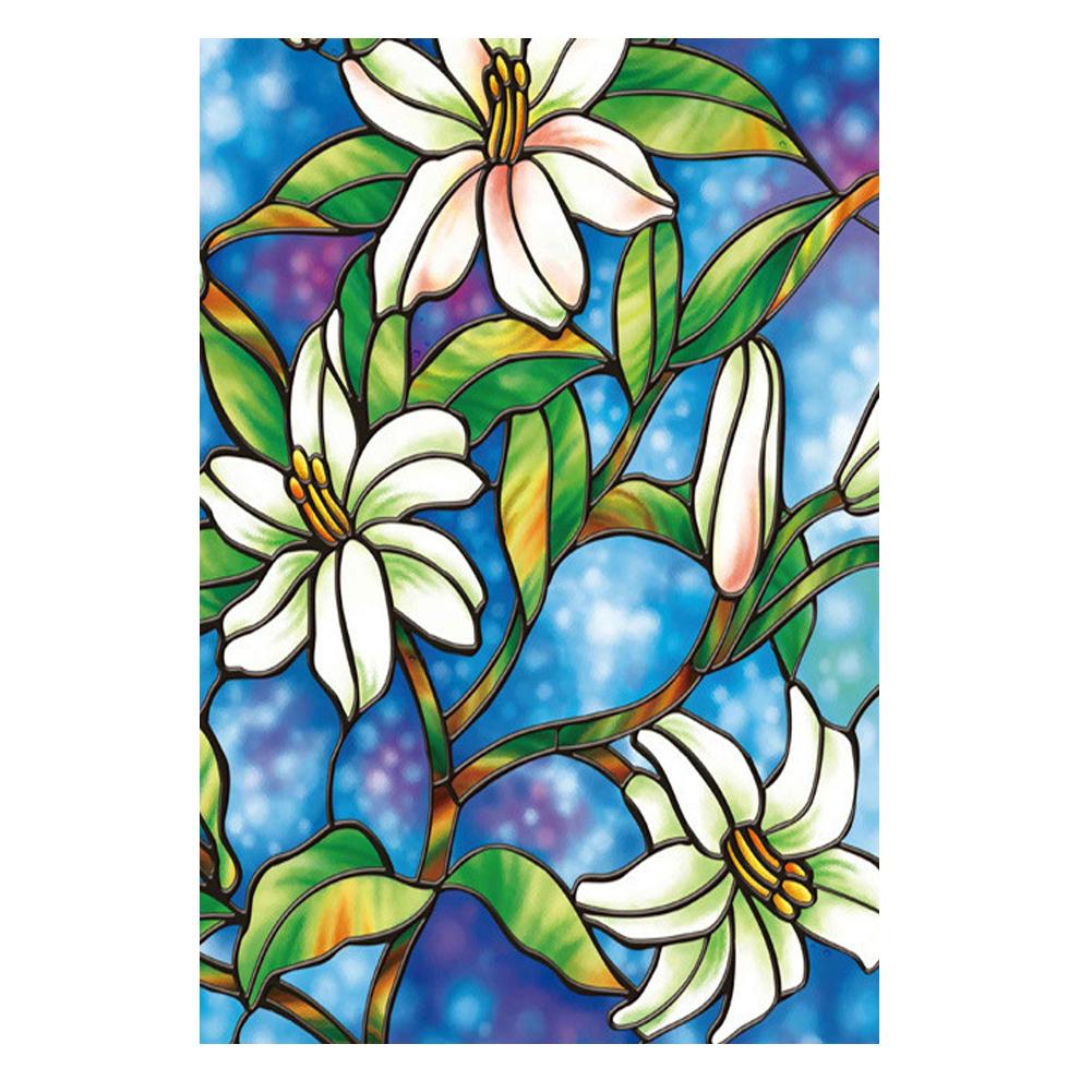 45Cm*100Cm Orchid Window Film Stained Glass Home Privacy Diy Decoration, 501 Original
45Cm*100Cm Orchid Window Film Stained Glass Home Privacy Diy Decoration, 501 Original