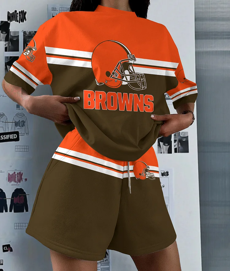 Cleveland Browns Limited Edition Top And Shorts Two-Piece Suits