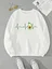 Women Fleece Cartoon Avocado Love 90s Trend Cute Clothing Fashion Pullovers Print Long Sleeve Clothes Female Graphic Sweatshirts