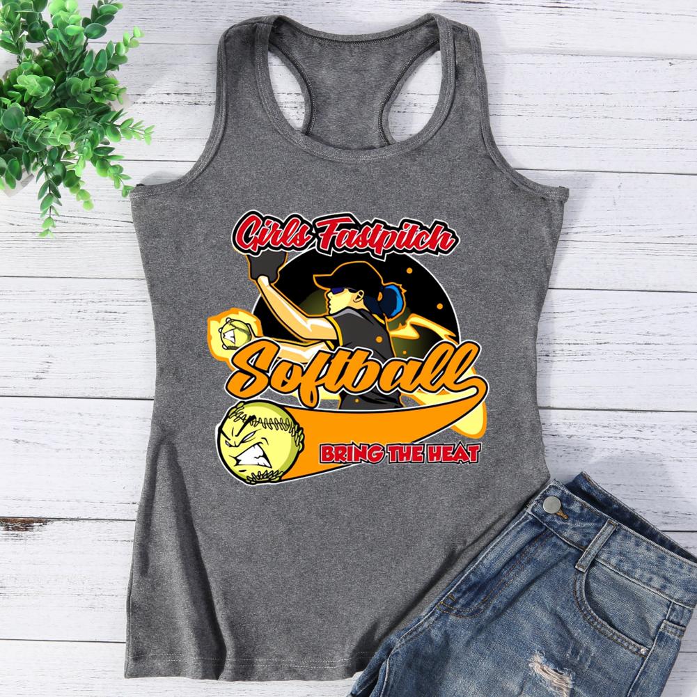 Girl Fastpitch Softball Bring The Heat Vest Top-0025031-Guru-buzz