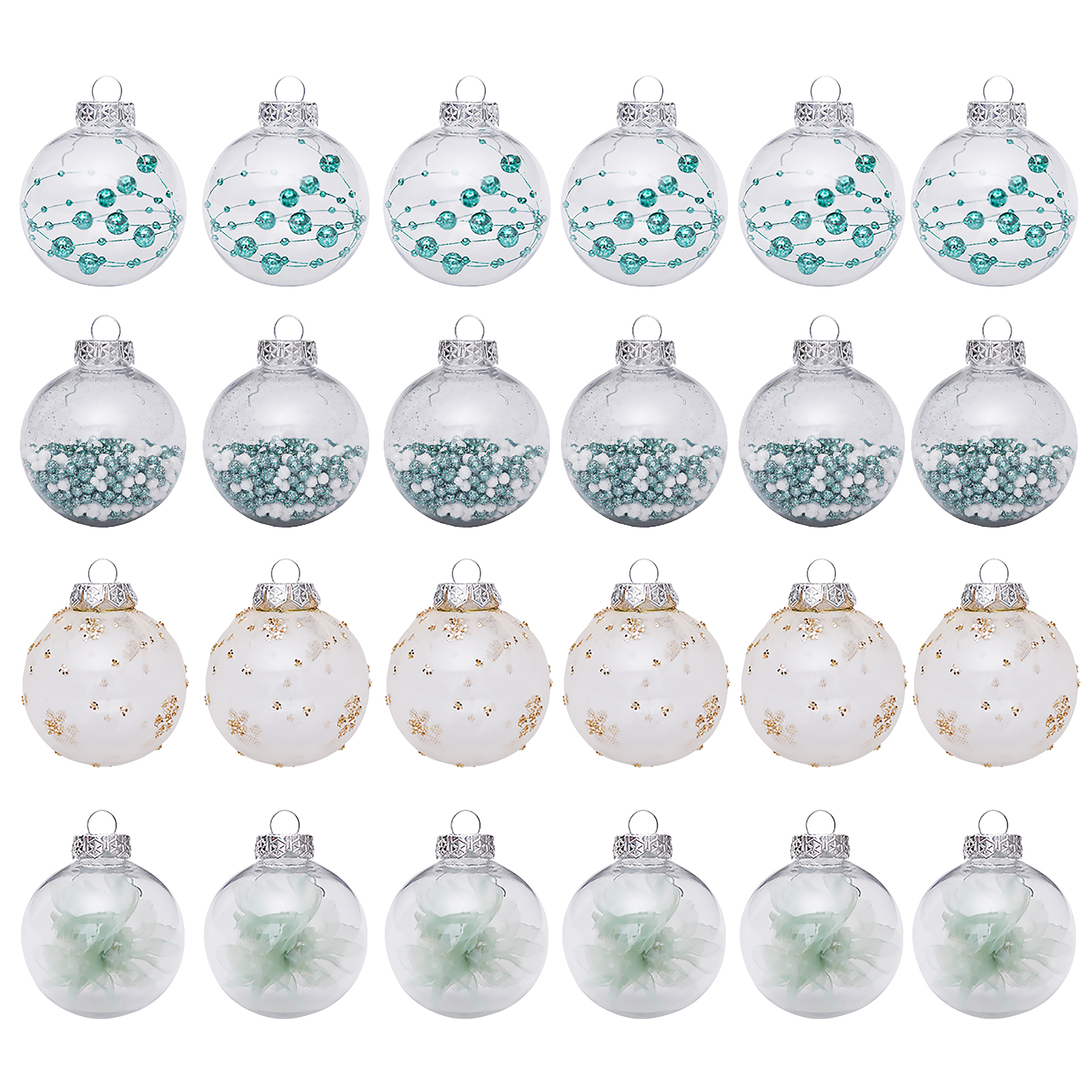 Christmas Ball Ornaments-Plastic Fillable Baubles Xmas Tree Snow Ball Decor, 501 Original
Christmas Ball Ornaments-Plastic Fillable Baubles Xmas Tree Snow Ball Decor, 501 Original