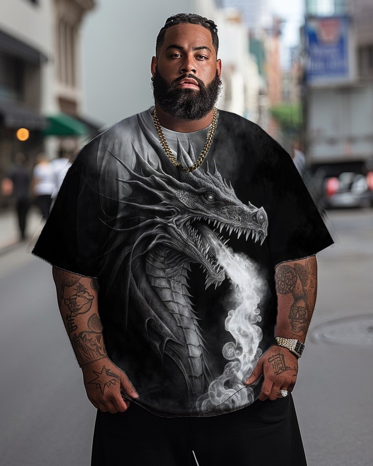 Men's t-shirt - Dragon 1